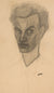Artist Self Portrait <br>1948 Graphite <br><br>#B5202