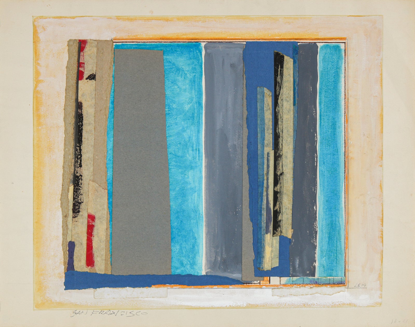 <i>San Francisco</i> <br>1974 Collage<br><br>#B5300