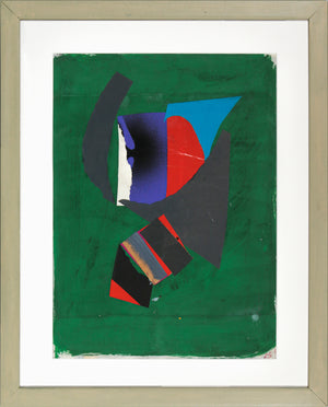 Geometric Abstract Collage <br>1976 <br><br>#B5301