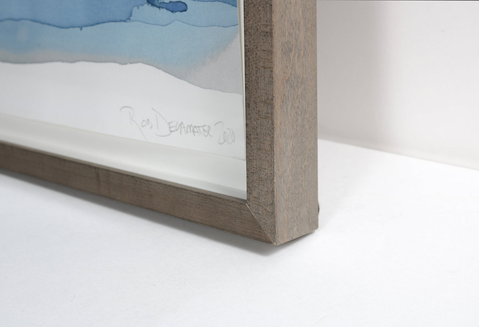 <i>In Between Color #43</i> <br>2020 Gouache <br><br>#B5468