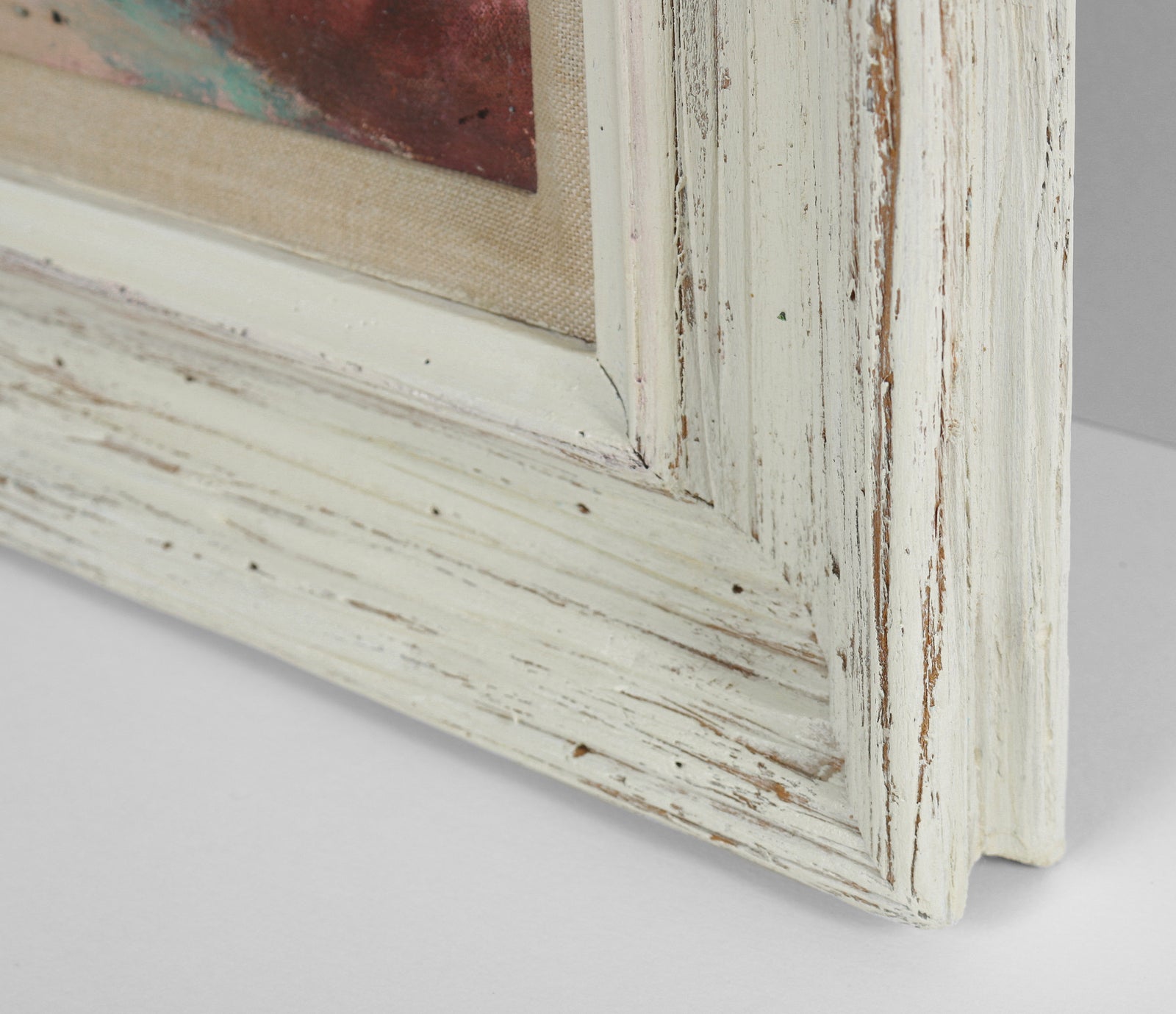 Serene Coastal View <br>1970-90s Oil <br><br>#B5486