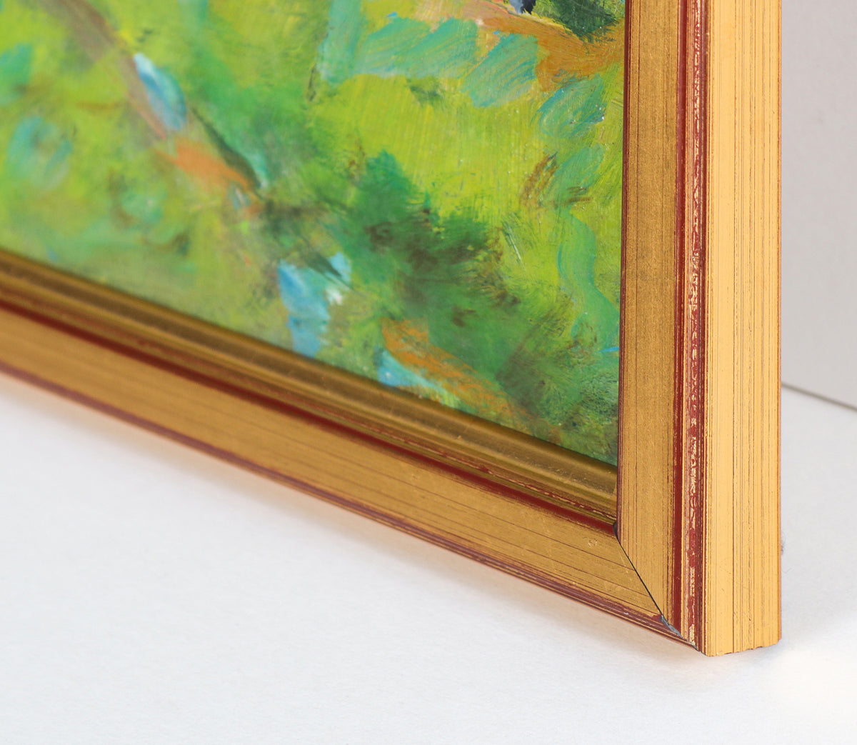 Serene Maryland Meadow Scene<br>1969 Oil <br><br>#B5508