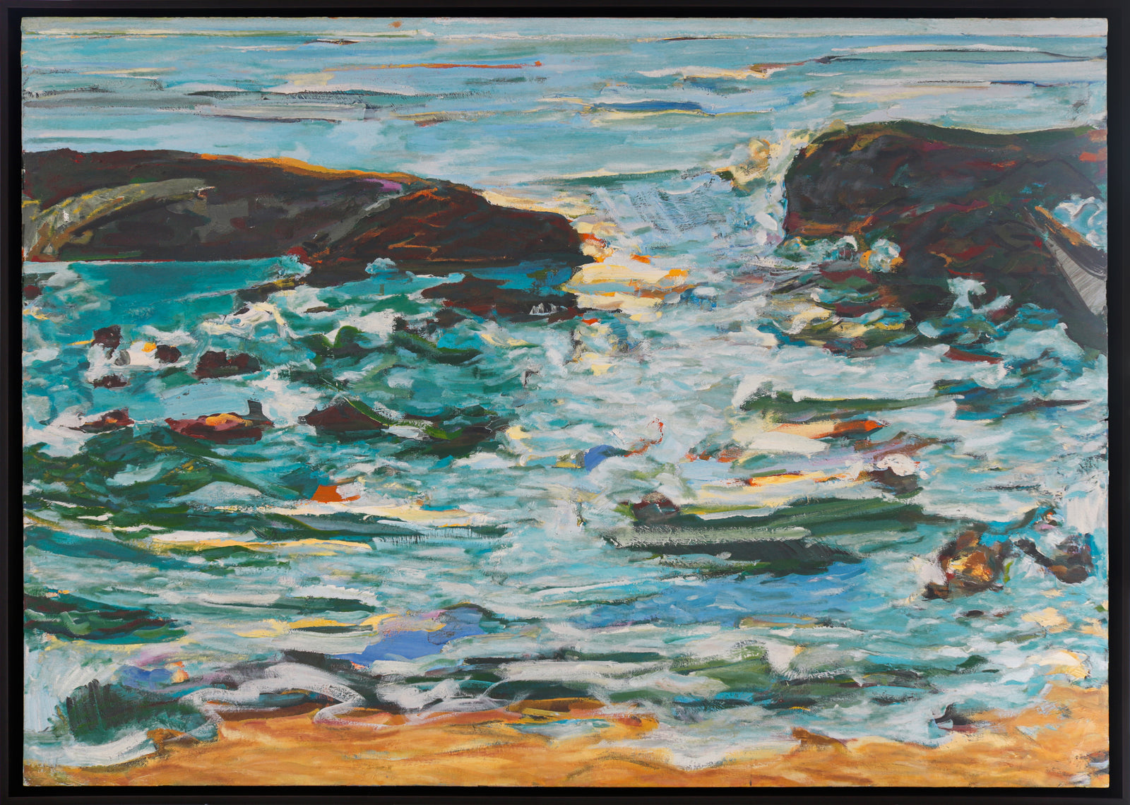 <i>Dillon Beach, Tomales</i> <br>1977 Oil <br><br>#B5517