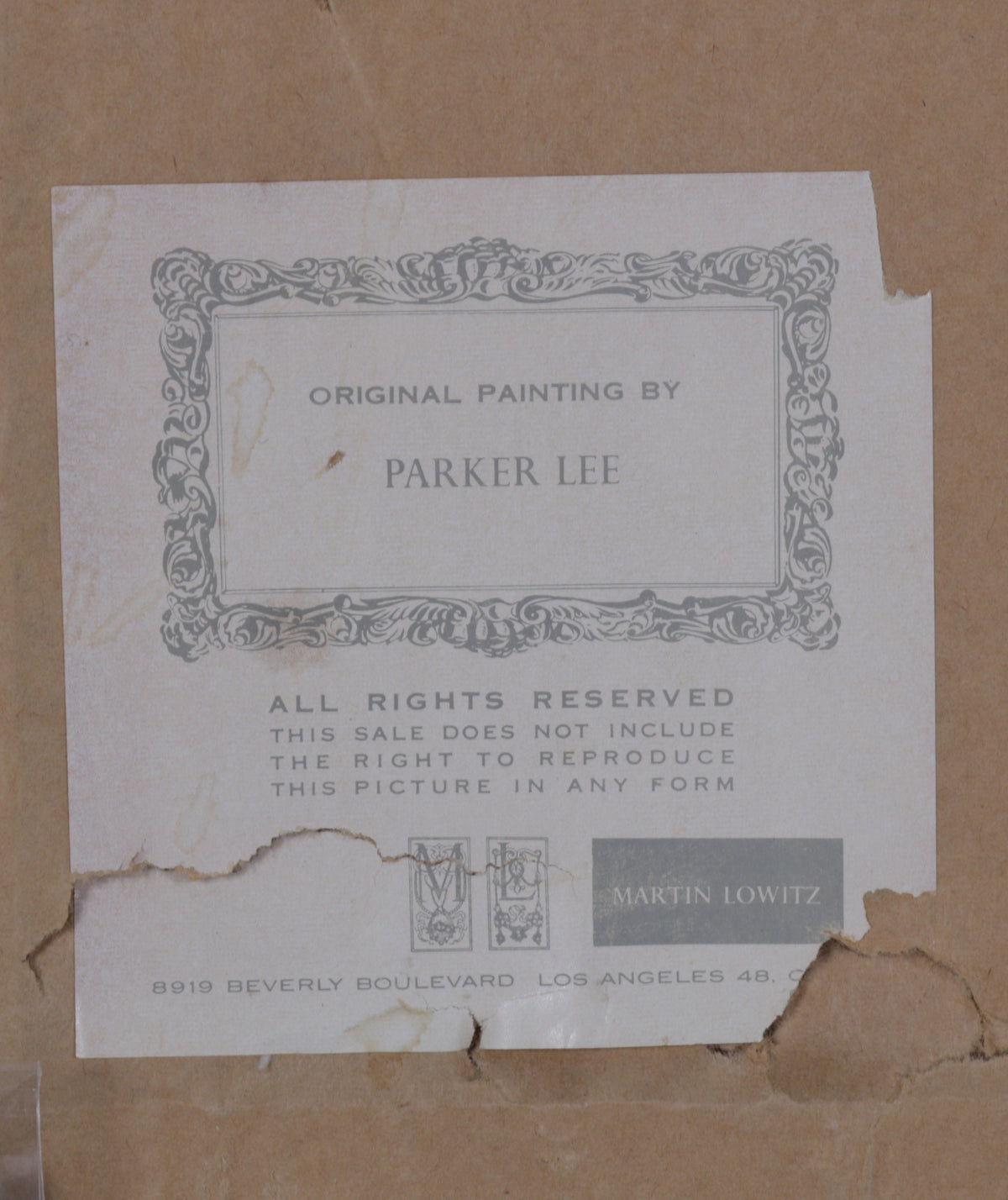 <i>Golden Gate Bridge</i> <br>1950s Oil <br><br>#B5548