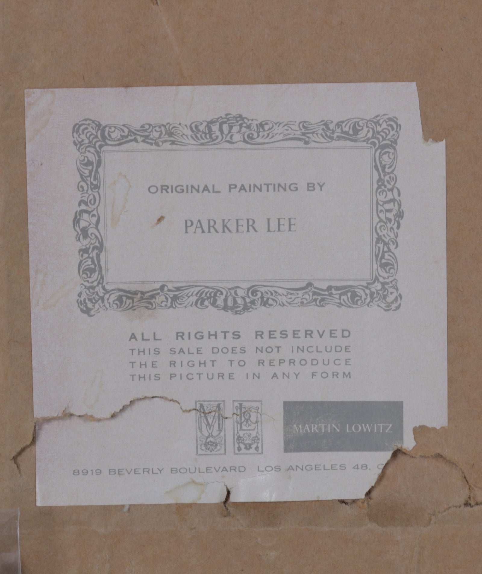 <i>Golden Gate Bridge</i> <br>1950s Oil <br><br>#B5548