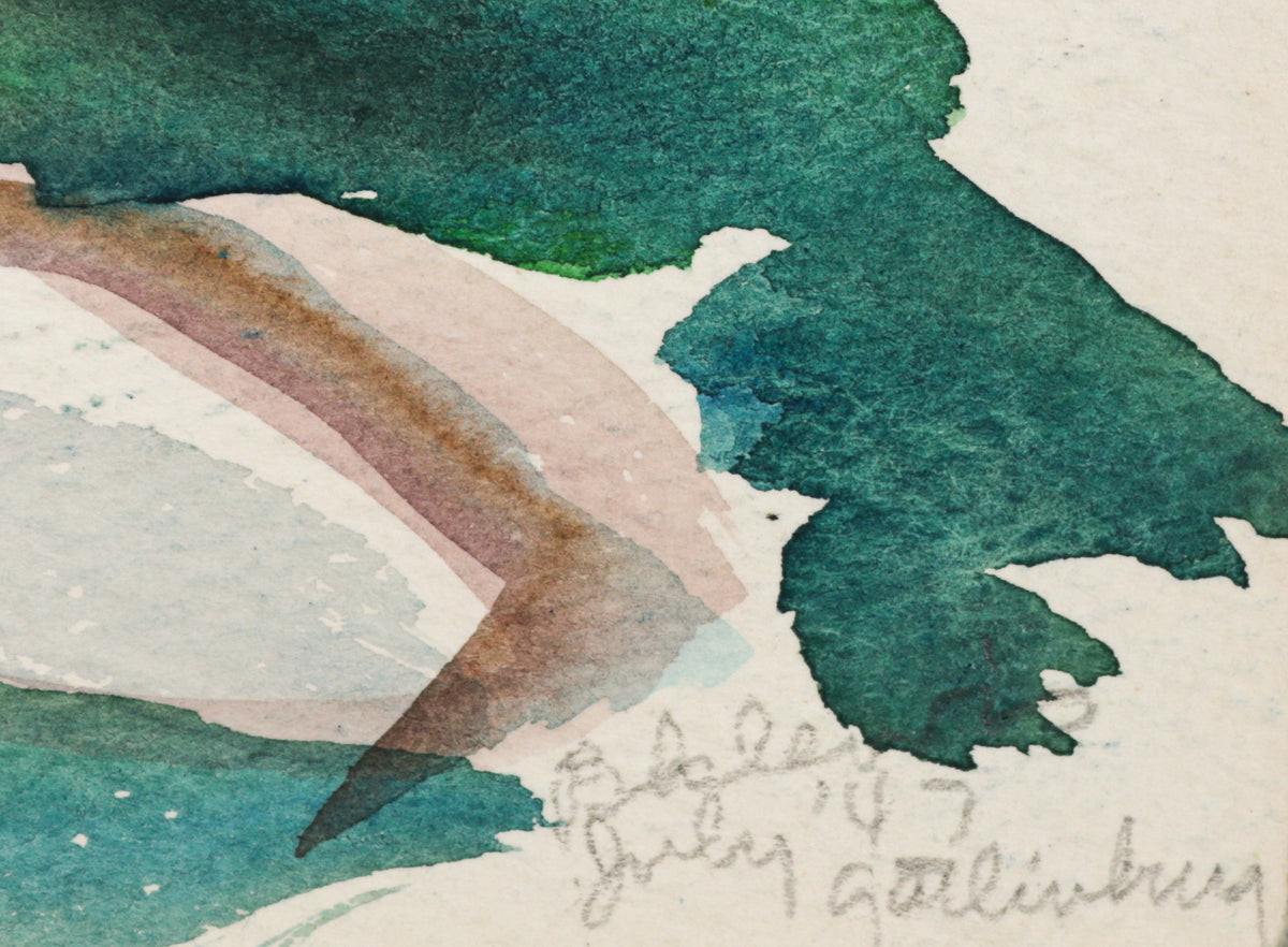 <i>Gatlinburg</i> <br>1947 Watercolor <br><br>#B5779