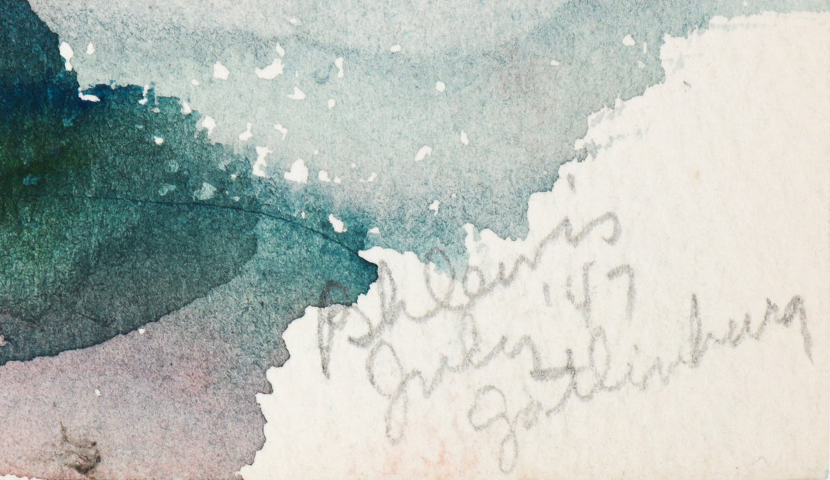 <i>Gatlinburg</i> <br>1947 Watercolor <br><br>#B5779