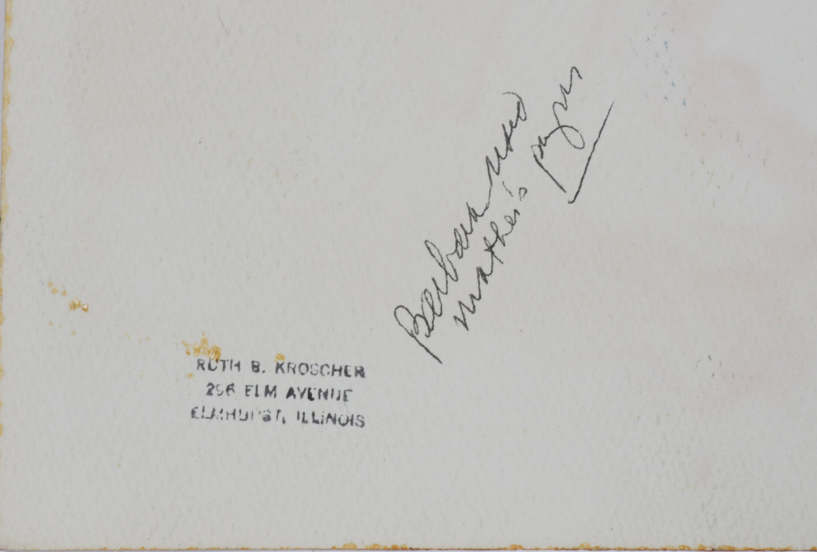 Dreamy Rose Still Life <br>1940-60s Watercolor <br><br>#B5840