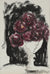 Moody Floral Still Life <br>1969 Watercolor <br><br>#B5853