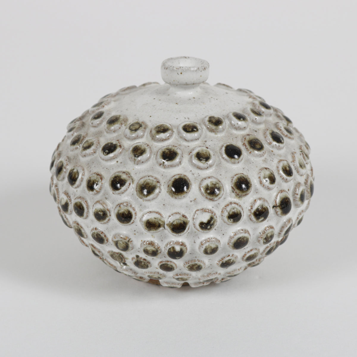 1988 Handmade Ceramic with Dot Motif &lt;br&gt;&lt;br&gt;#B5917