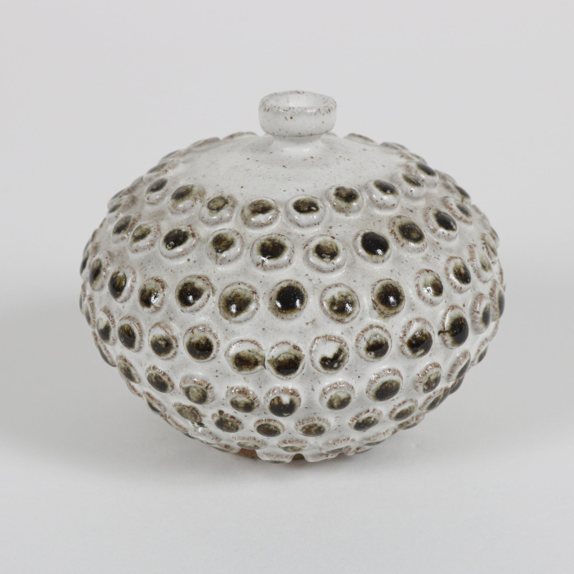 1988 Handmade Ceramic with Dot Motif <br><br>#B5917