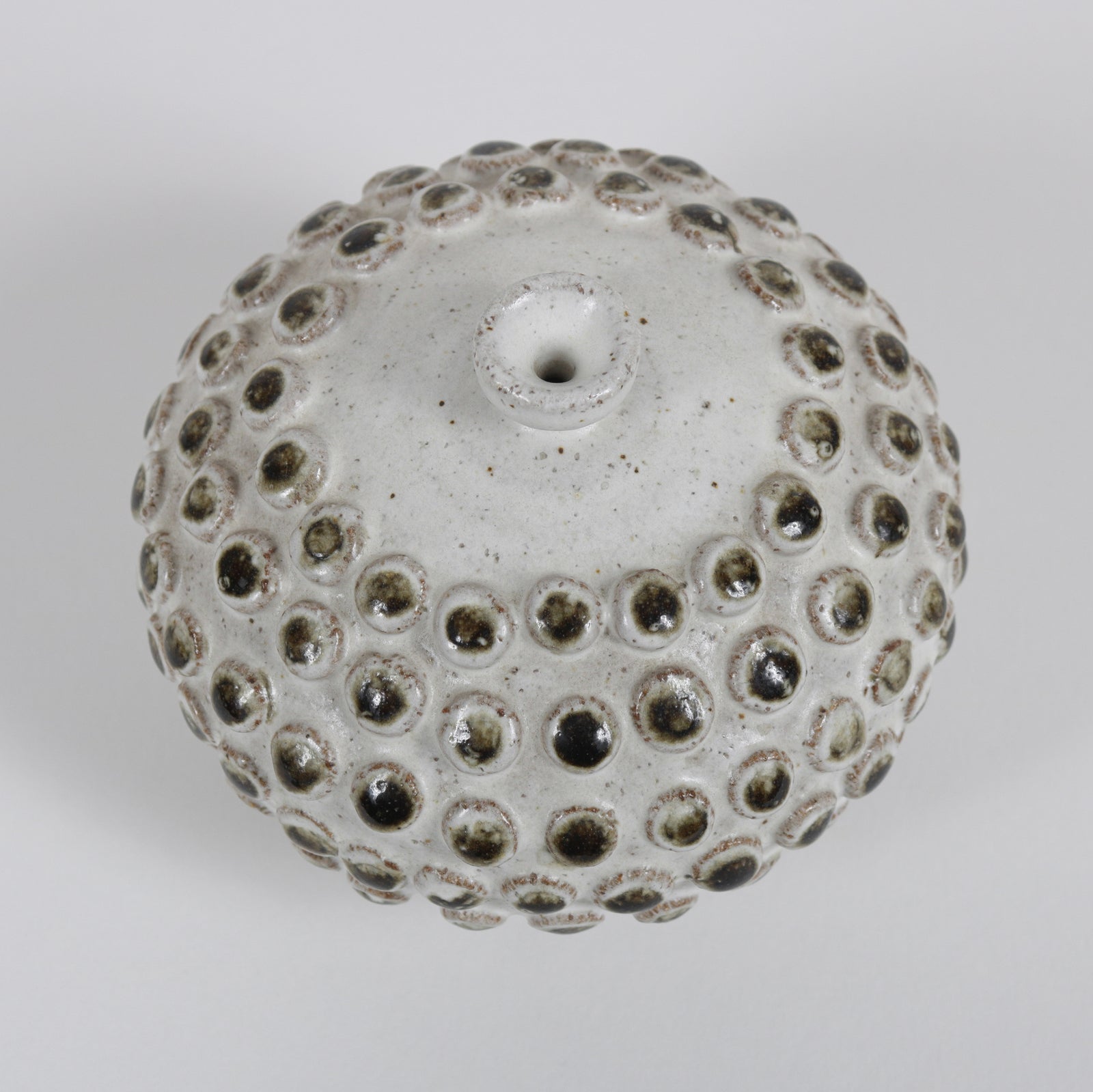 1988 Handmade Ceramic with Dot Motif <br><br>#B5917