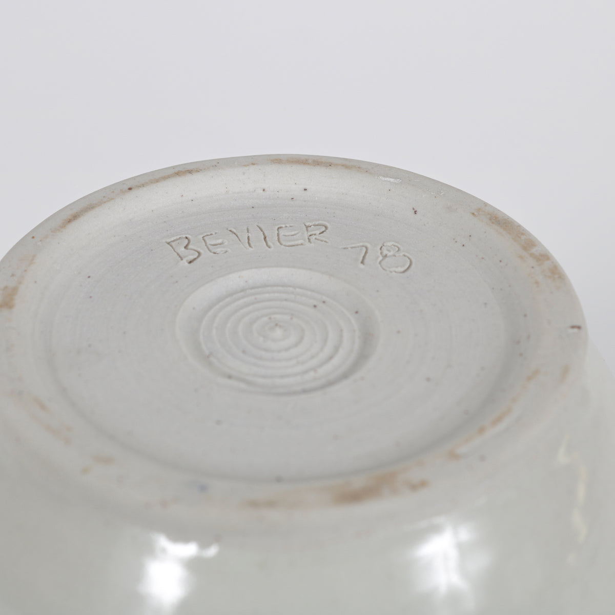 1978 Handmade Ceramic with Dot Motif <br><br>#B5920