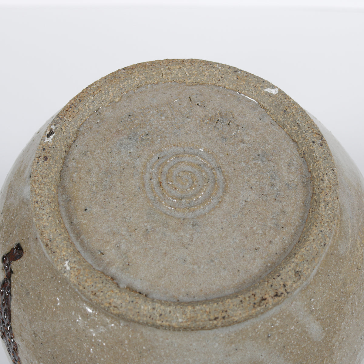 1988 Handmade Ceramic with Scale Motif <br><br>#B5936