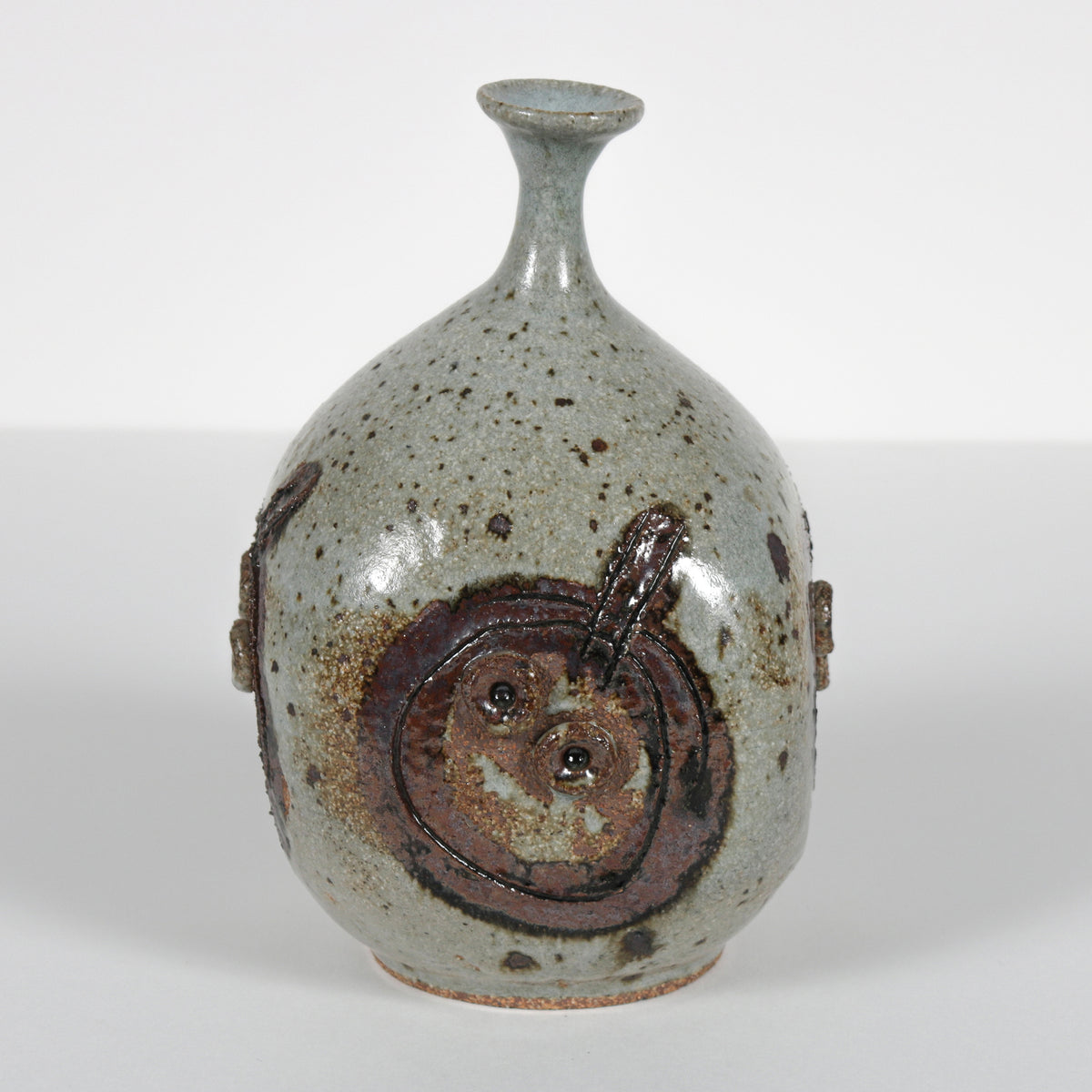 Handmade Asymmetrical Ceramic Vessel, 1970s &lt;br&gt;&lt;br&gt;#B6031