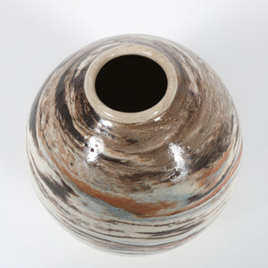 Short Ceramic with Brushstoke Pattern, 1991 <br><br>#B6041