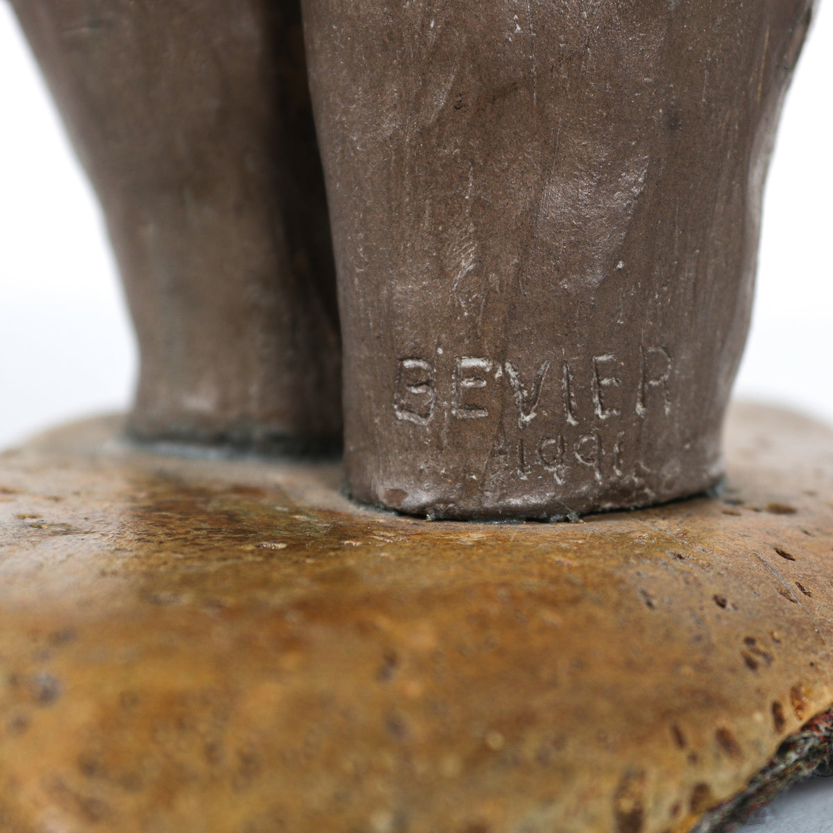 Standing Nude Figure <be>1991 Ceramic <br><br>#B6049