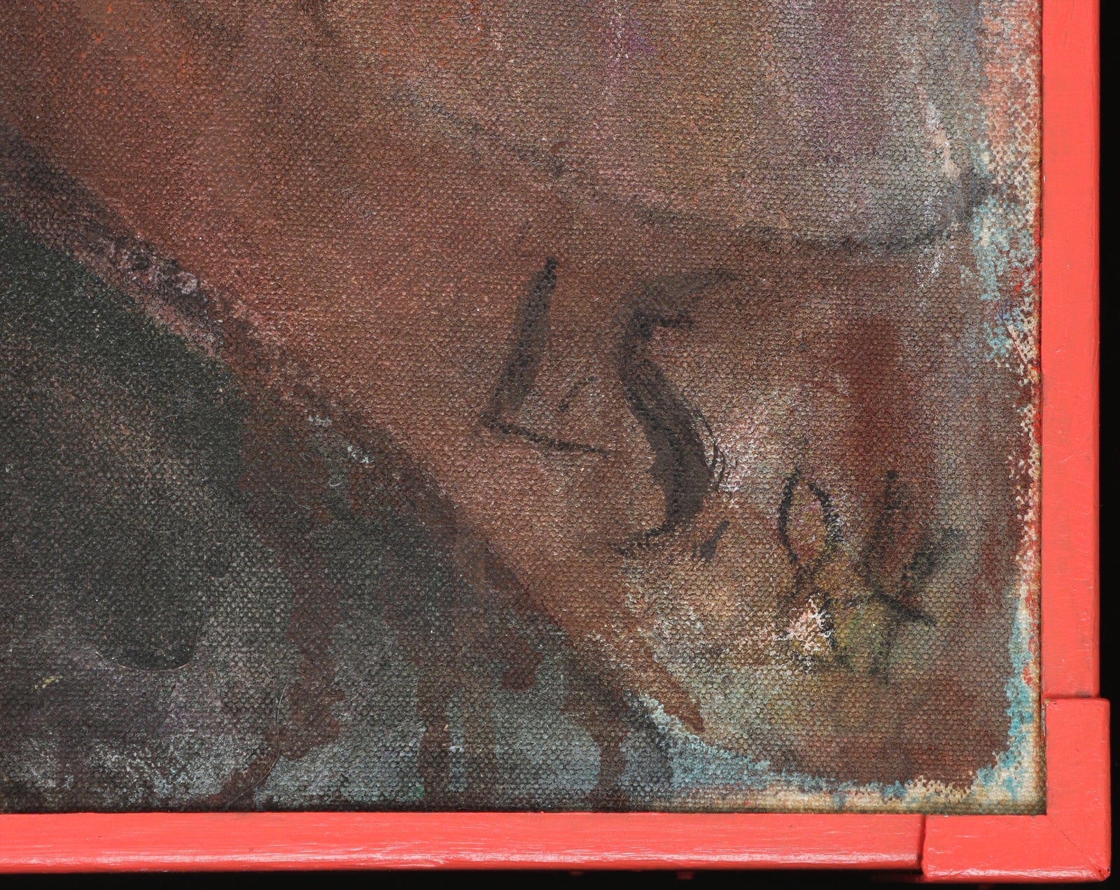 <i>Three Aerialists</i> <br>1984 Oil <br><br>#B6255