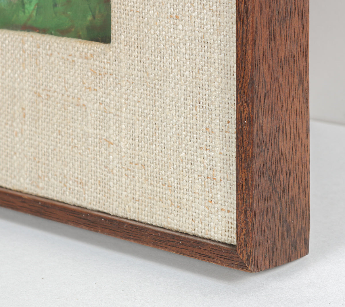 Quiet Hillside Scene <br>1960-1970s Oil <br><br>#B6267