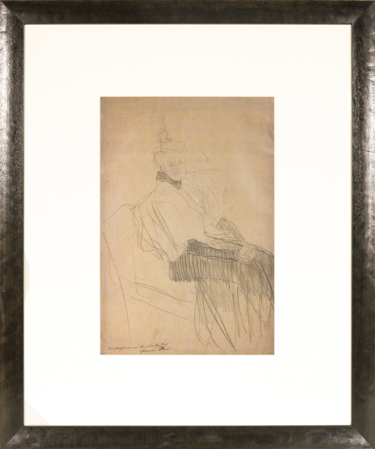 Study for a Portrait of Sonia Lenips &lt;br&gt;Late 19th-Early 20th Century Archival Fine Art Print &lt;br&gt;&lt;br&gt;#B6288