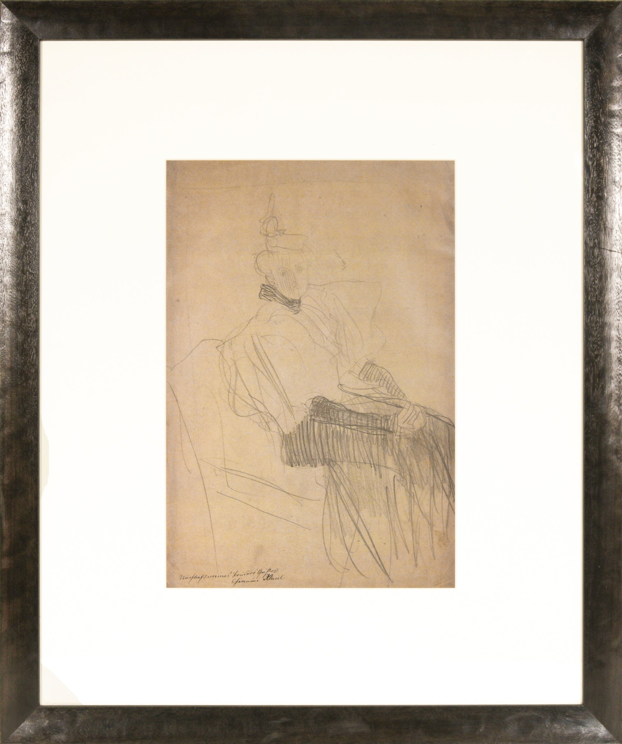 Study for a Portrait of Sonia Lenips <br>Late 19th-Early 20th Century Archival Fine Art Print <br><br>#B6288