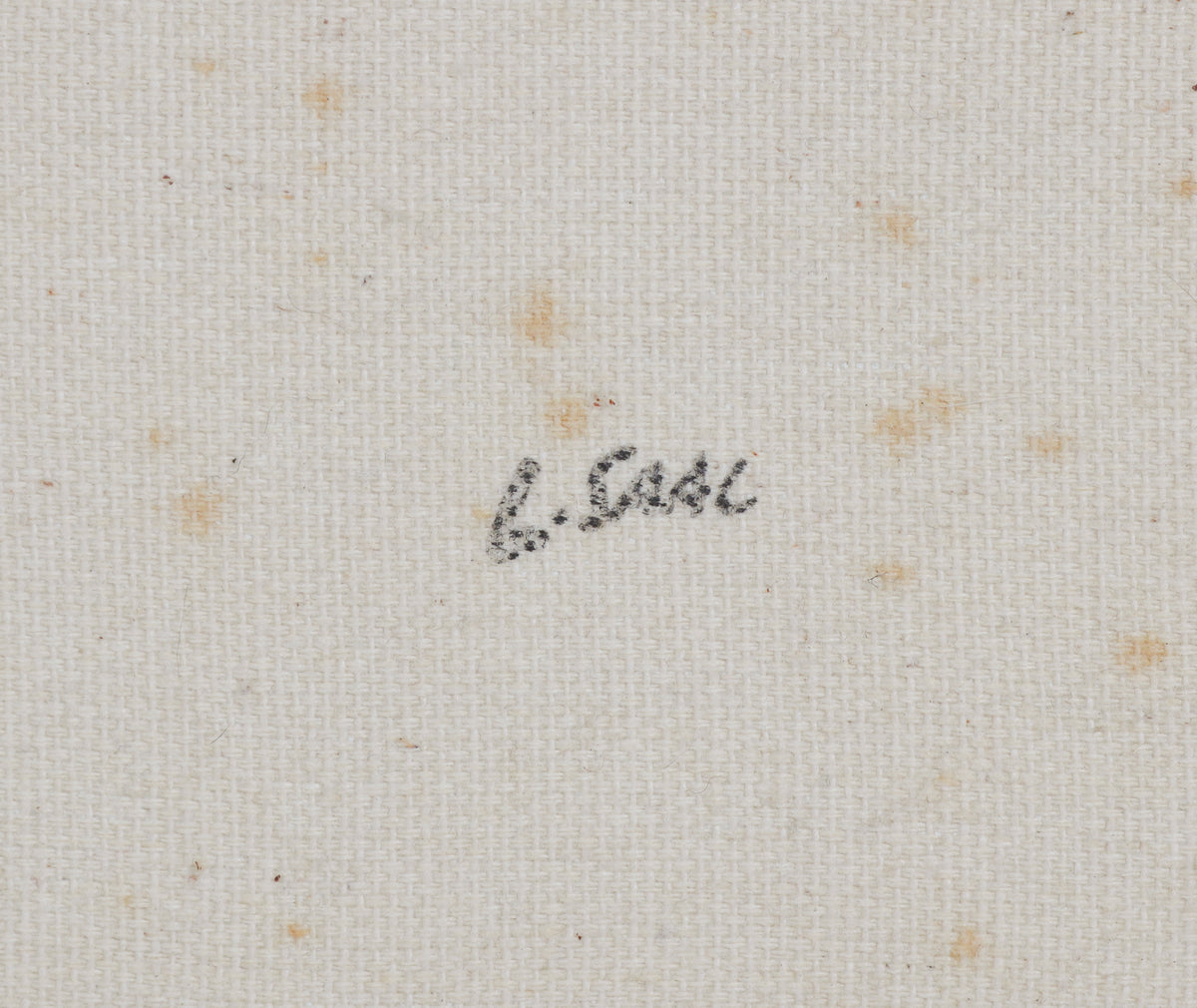 Surreal Coastal Scene with Figures <br>1990 Oil <br><br>#B6338