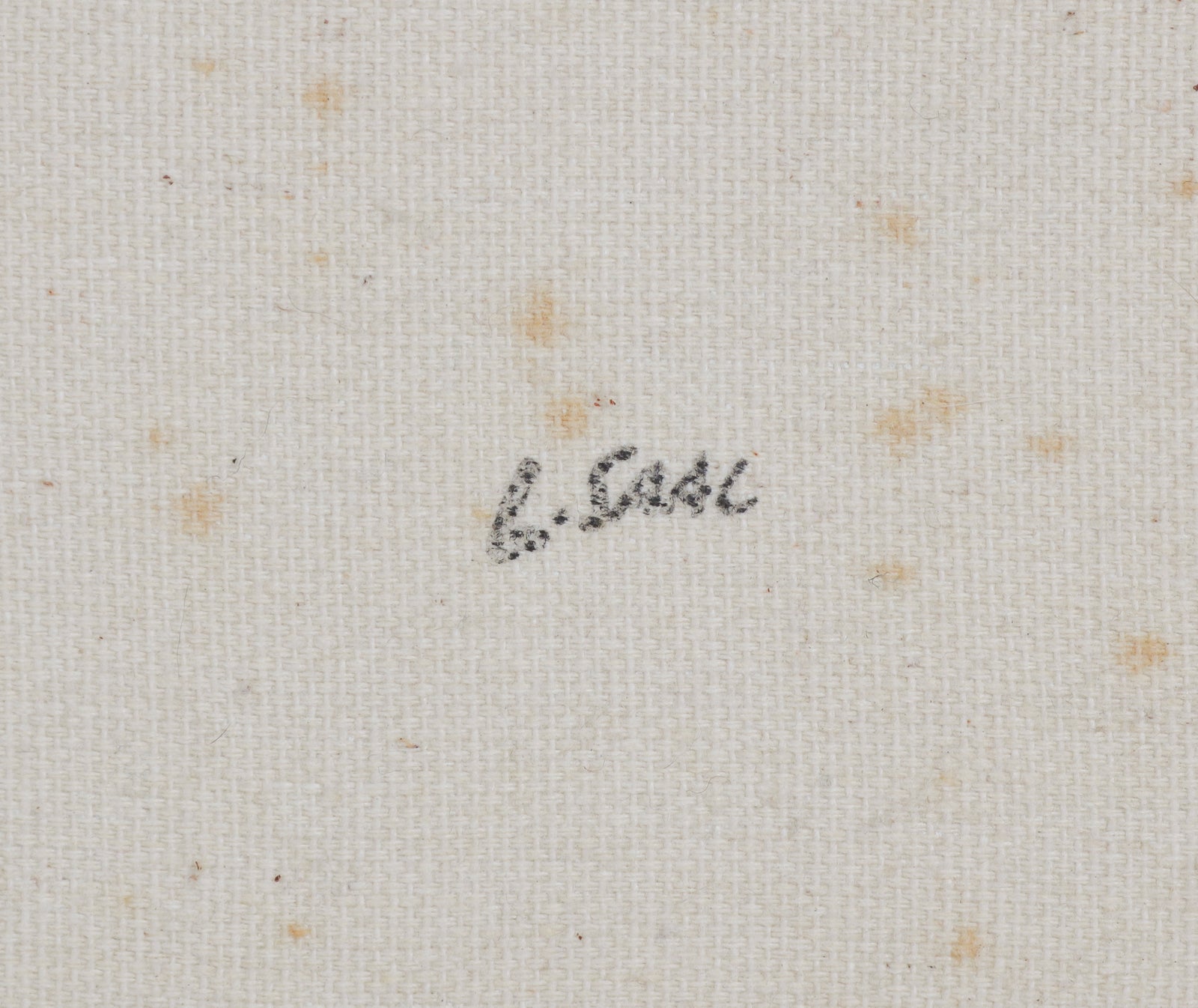 Surreal Coastal Scene with Figures <br>1990 Oil <br><br>#B6338