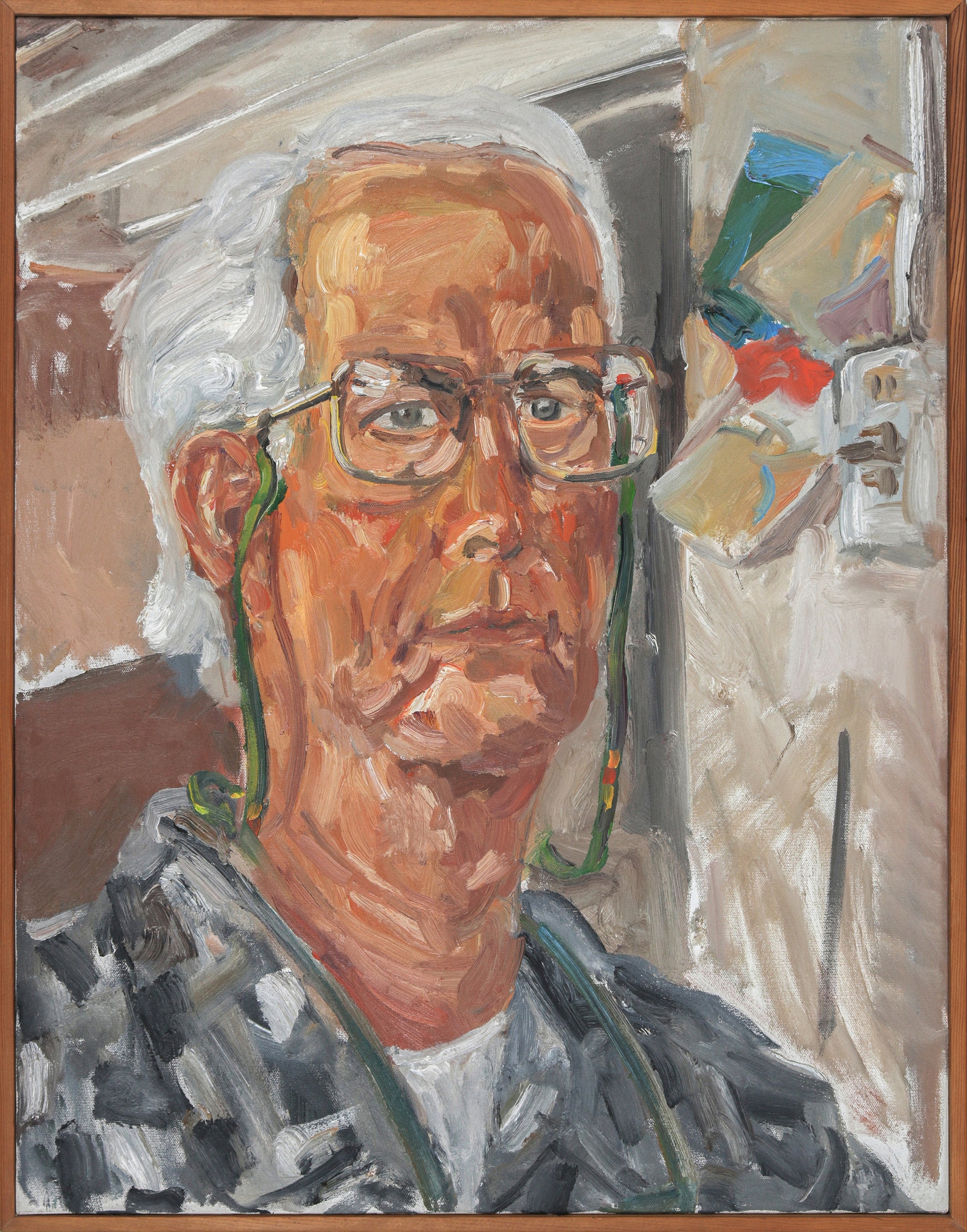 <i>Self Portrait</i> <br>1997 Oil <br><br>#B6342