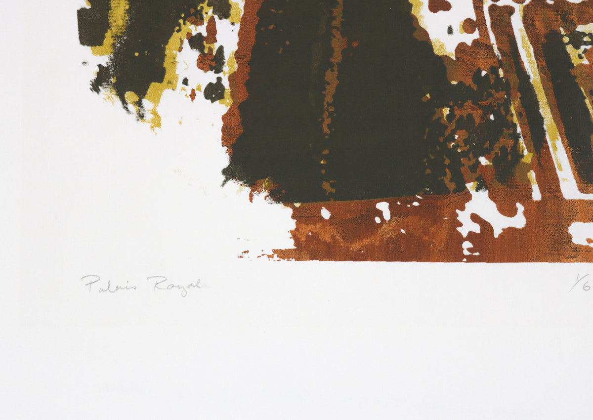 <i>Palais Royal</i> <br>1971 Serigraph <br><br>#B6381
