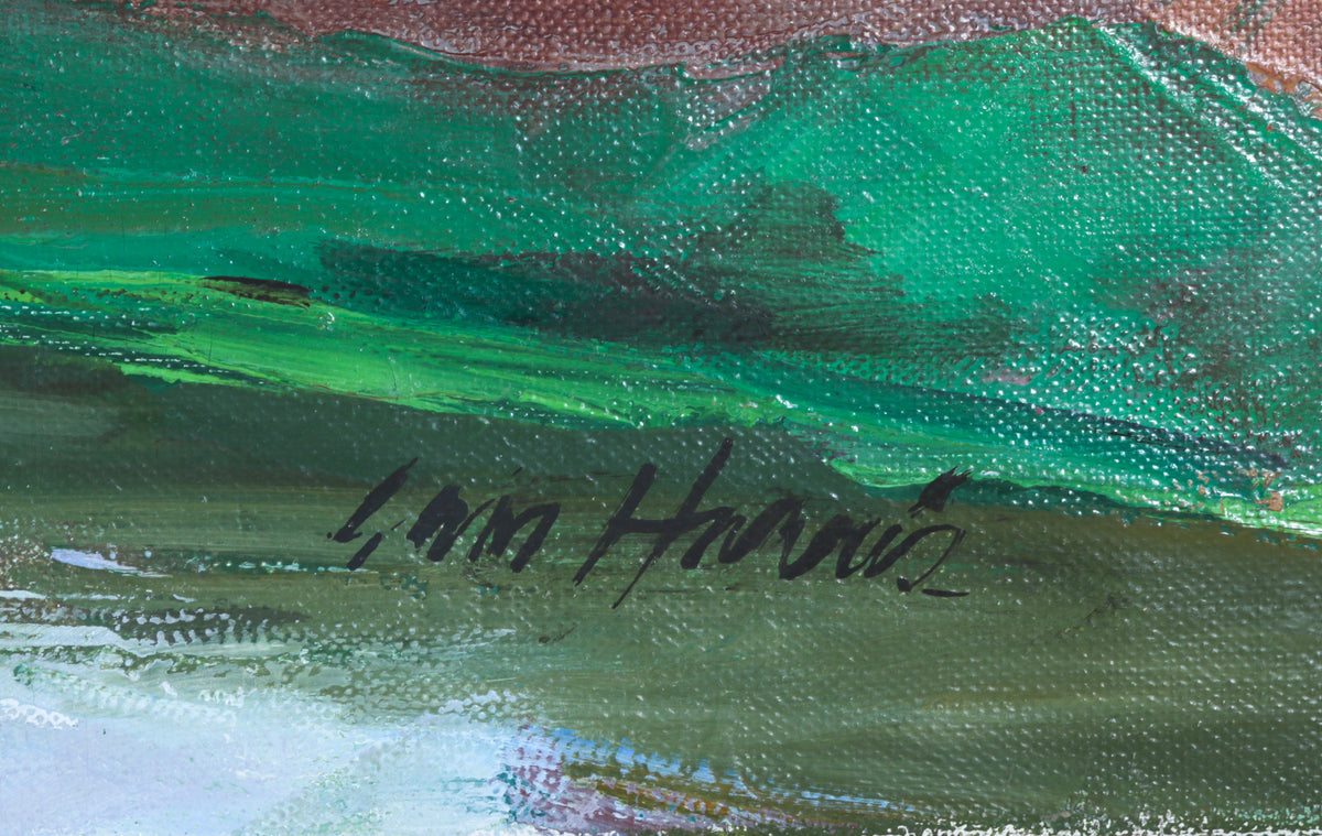 <i>White Chapel</i> (Italy) <br>1960-70s Oil <br><br>#B6437