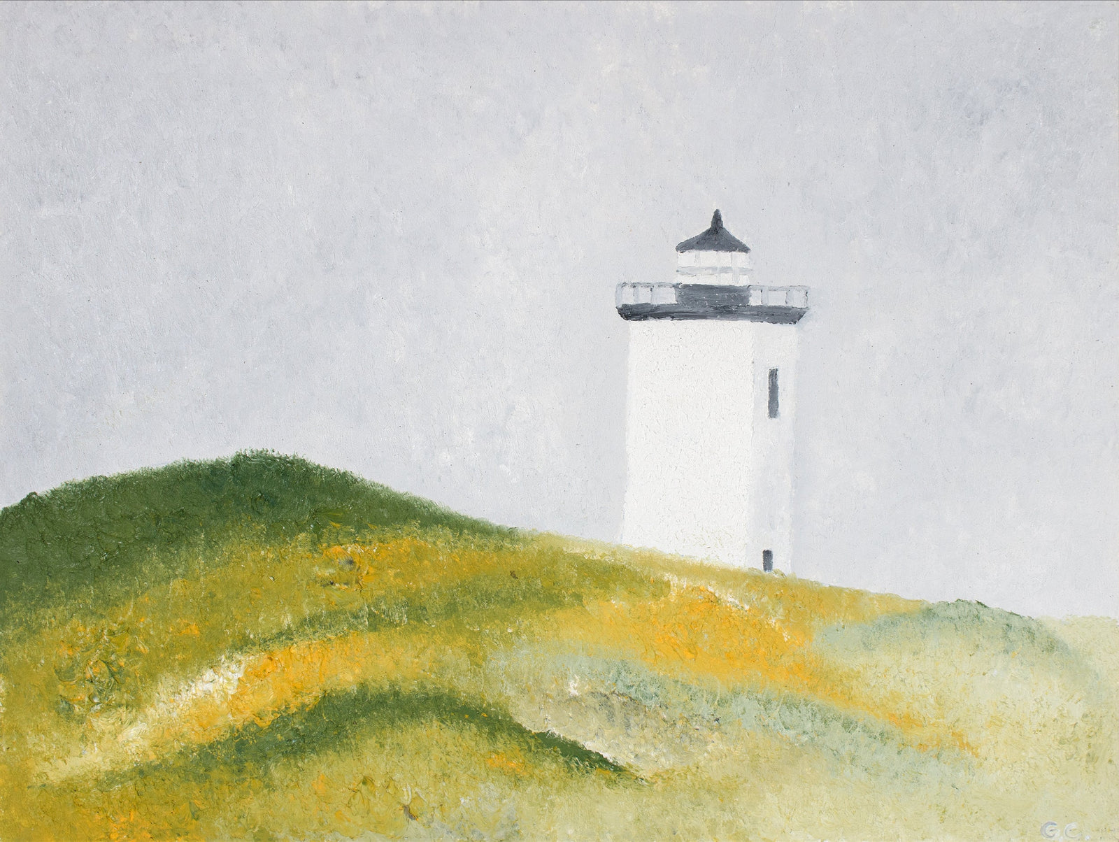 <i>Province Lands III</i> <br>2021 Oil on Paper <br><br>#B6457