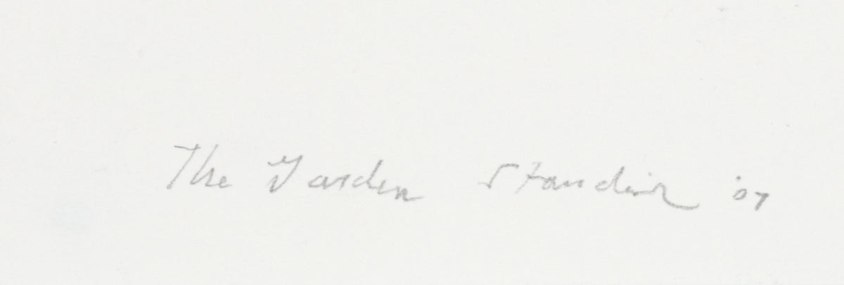 <i>The Garden</i> <br>2007 Oil on Paper <br><br>#B6473