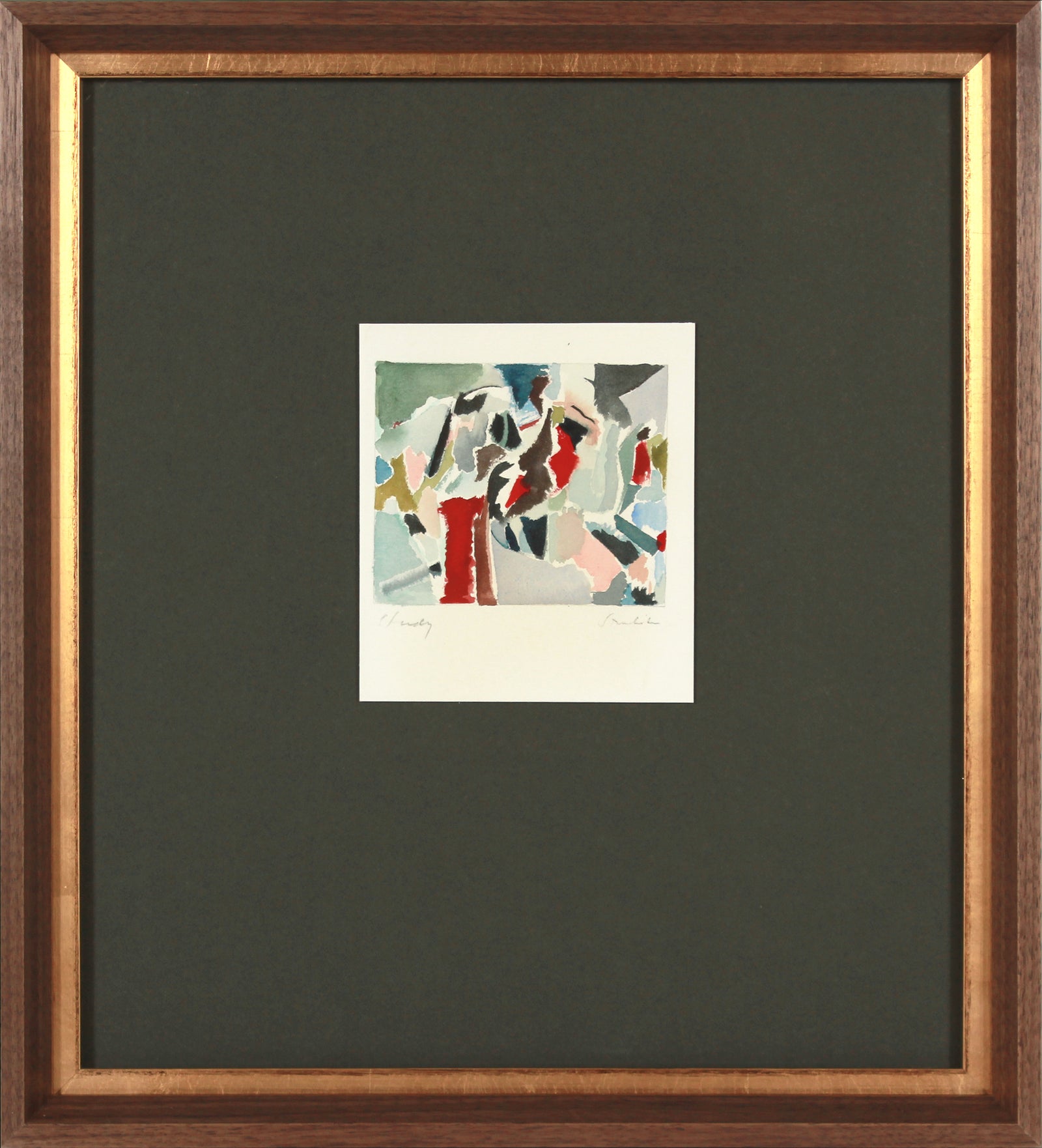 <i>Study</i> <br> 20th Century Gouache <br><br>#B6483