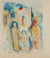 <i>Study of Christ & The Woman Taken In Adultery</i> <br>20th Century Watercolor <br><br>#B6486