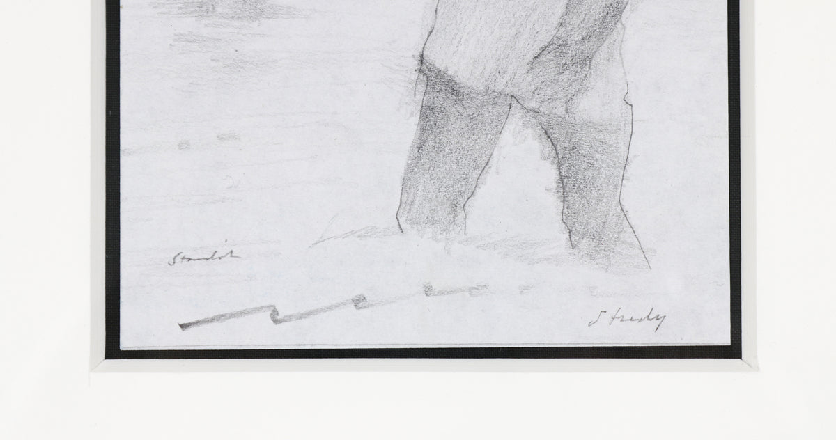 <i>Study</i> <br>20th Century Graphite <br><br>#B6513