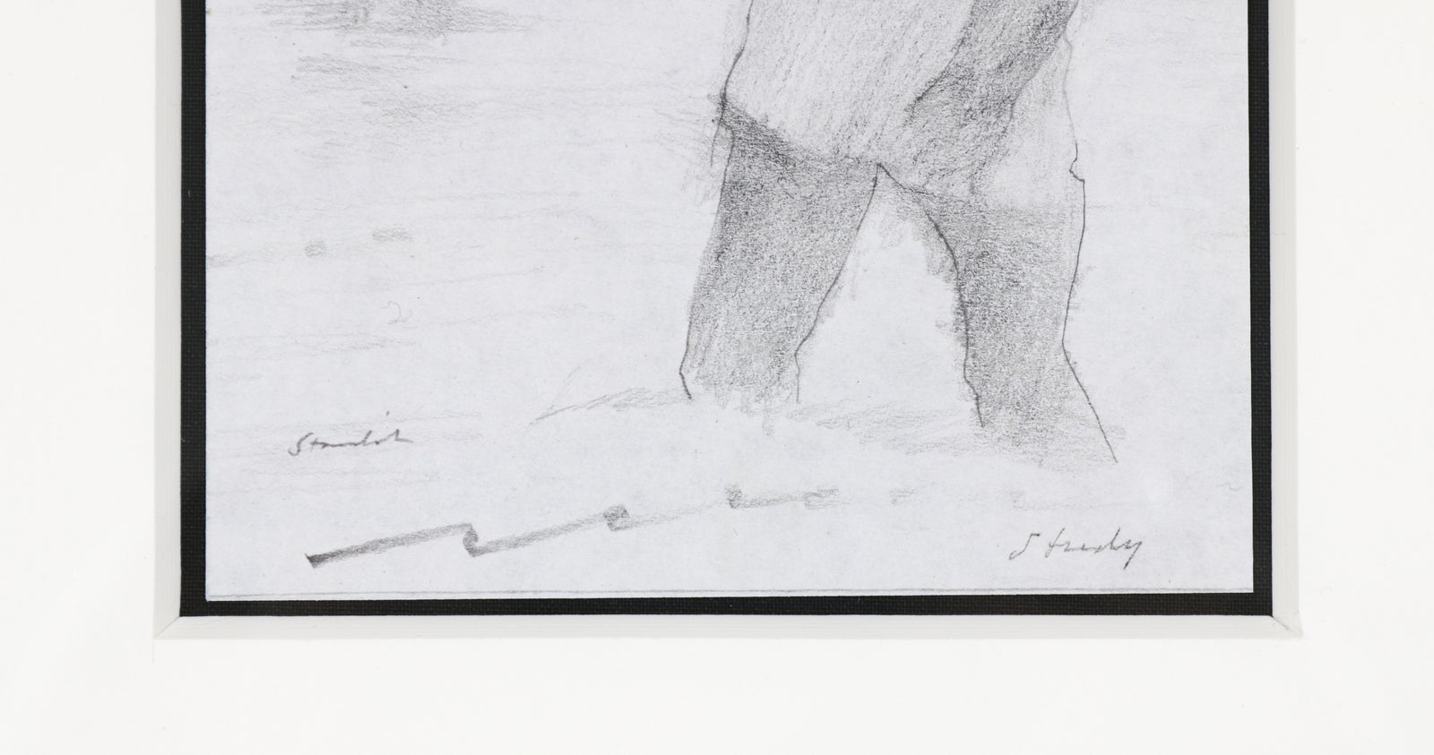 <i>Study</i> <br>20th Century Graphite <br><br>#B6513