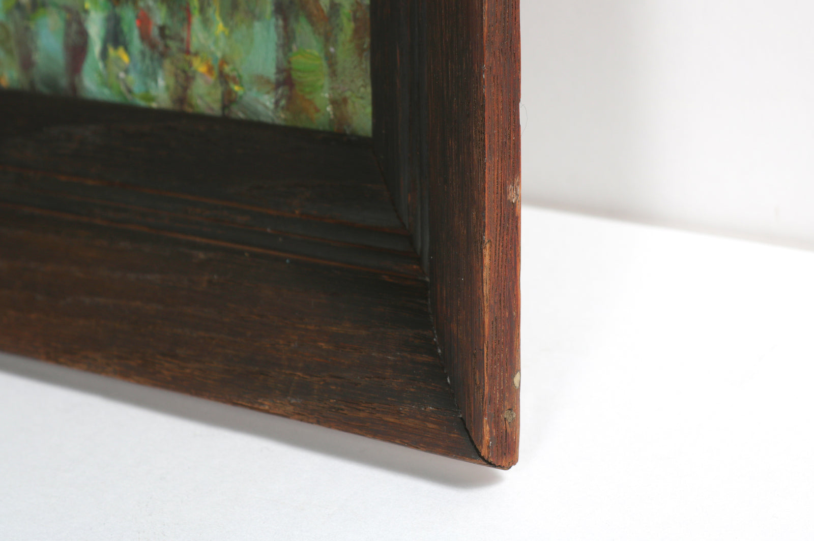 Expressionist Garden Scene <br>2001 Oil <br><br>#B6522