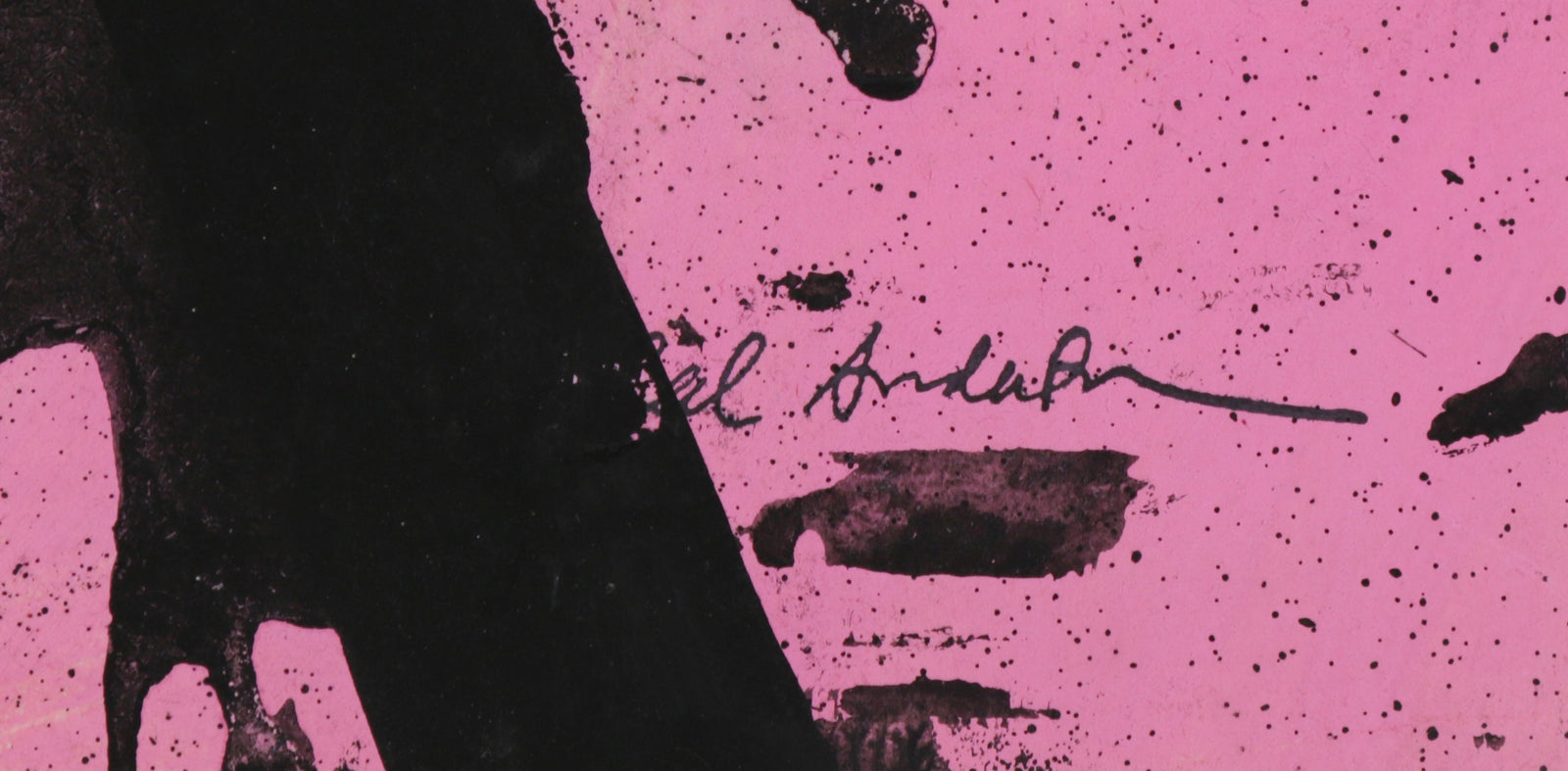 Colorful Gestural Abstract <br>1940s Tempera Paint <br><br>#B6560