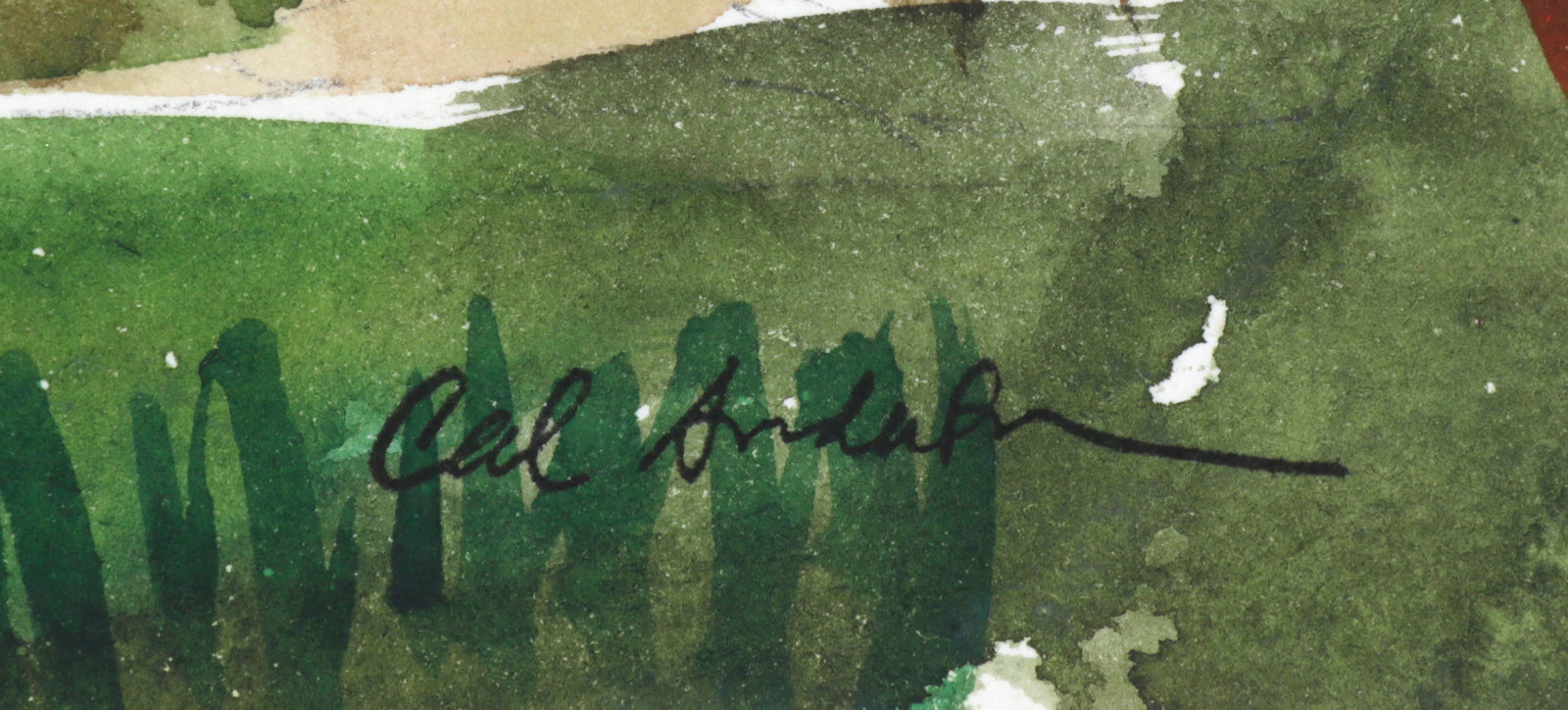 <i>Aust</i> <br>1944 Watercolor <br><br>#B6562