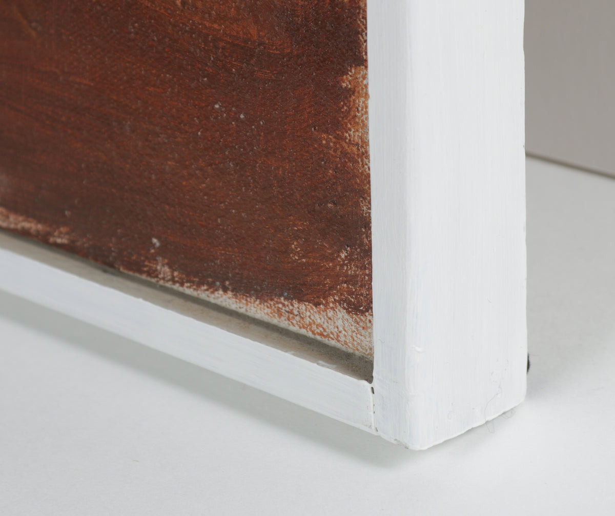 Cubist Mother & Child <br>20th Century Oil <br><br>#B6597