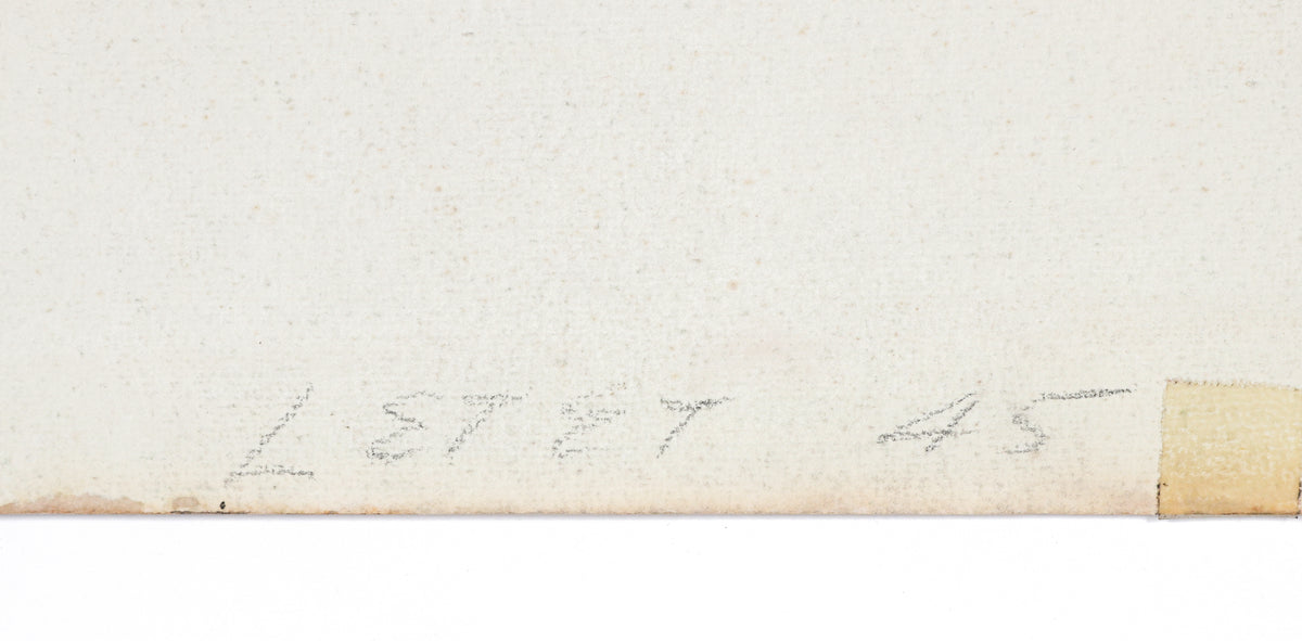 <i>Letey</i> <br>1945 Watercolor <br><br>#B6635