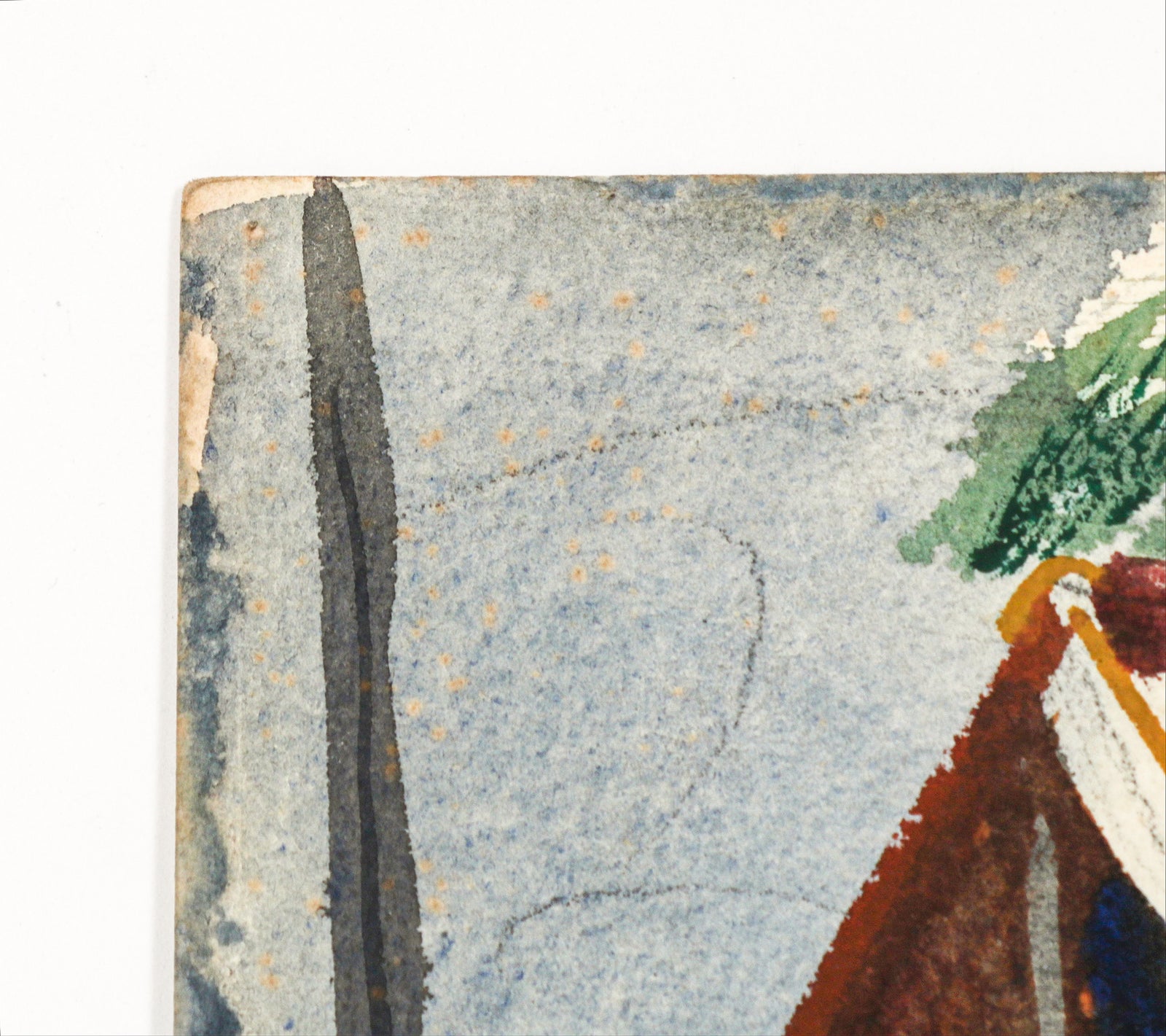 <i>Letey</i> <br>1945 Watercolor <br><br>#B6635