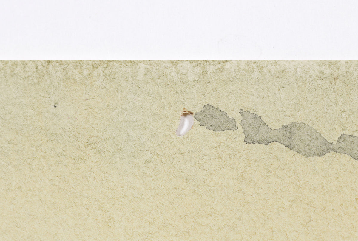 Vintage Coastal Abstract <br>Mid 1940s Watercolor <br><br>#B6653