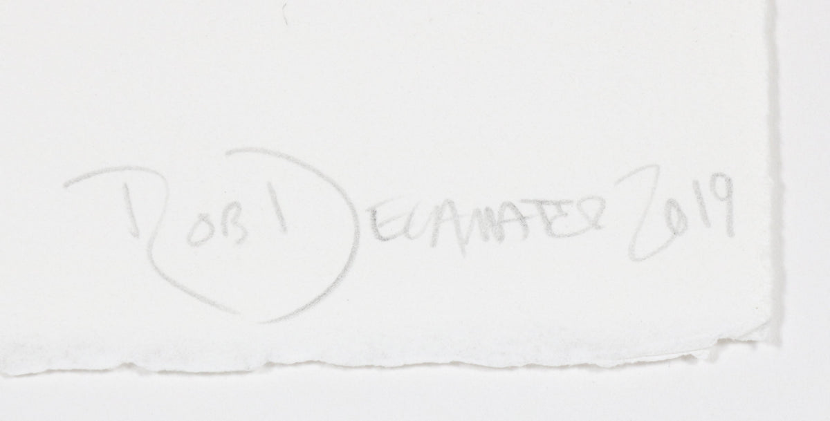 <i>Hilma</i> <br>2019 Mixed Media Monotype <br><br>#B6815