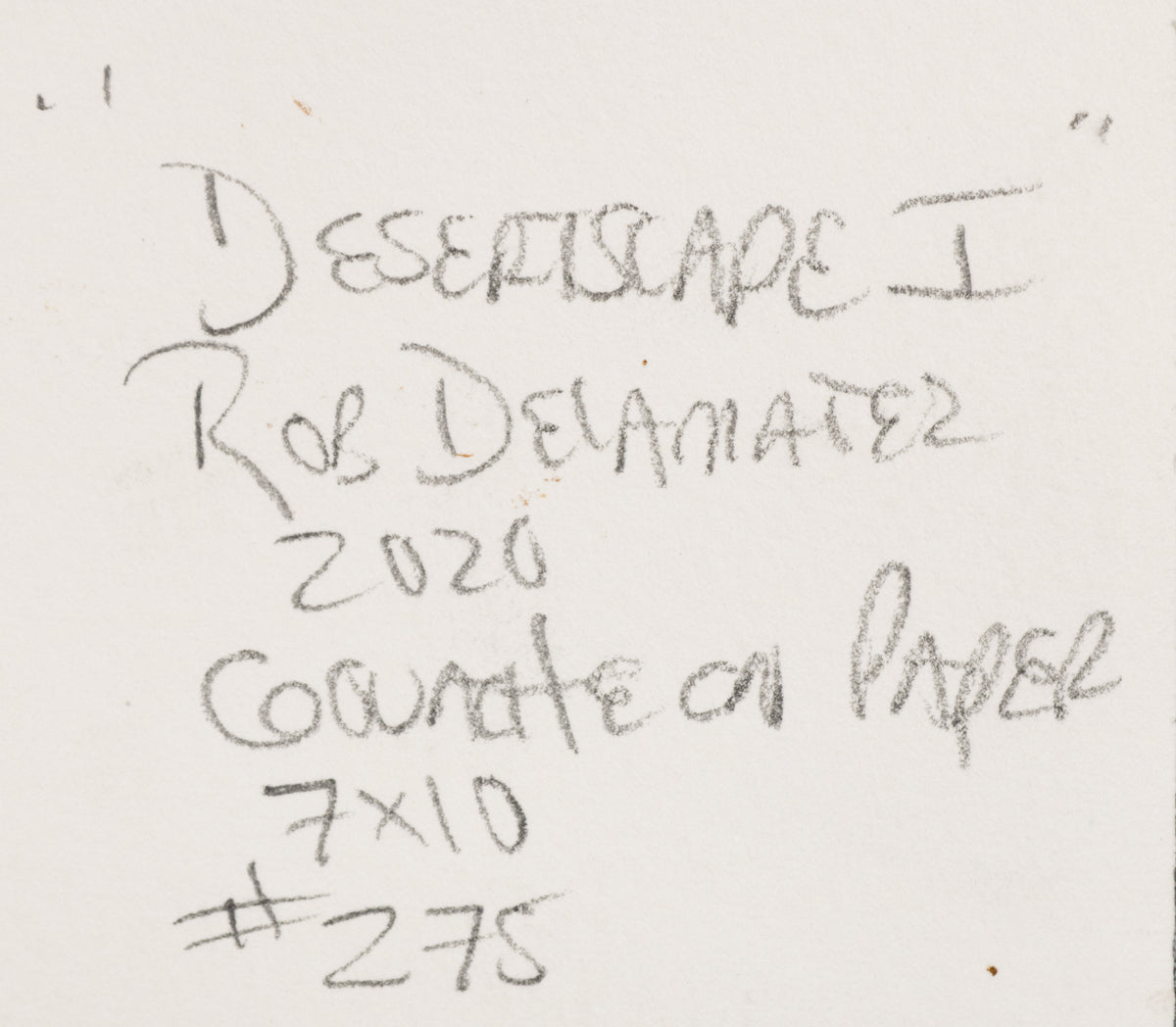 <i>Desertscape I</i> <br>2020 Gouache <br><br>#B6843