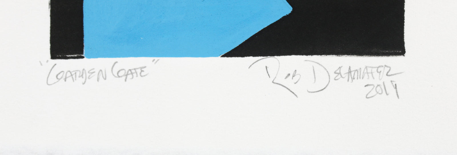 <i>Garden Gate</i> <br>2019 Gouache <br><br>#B6850