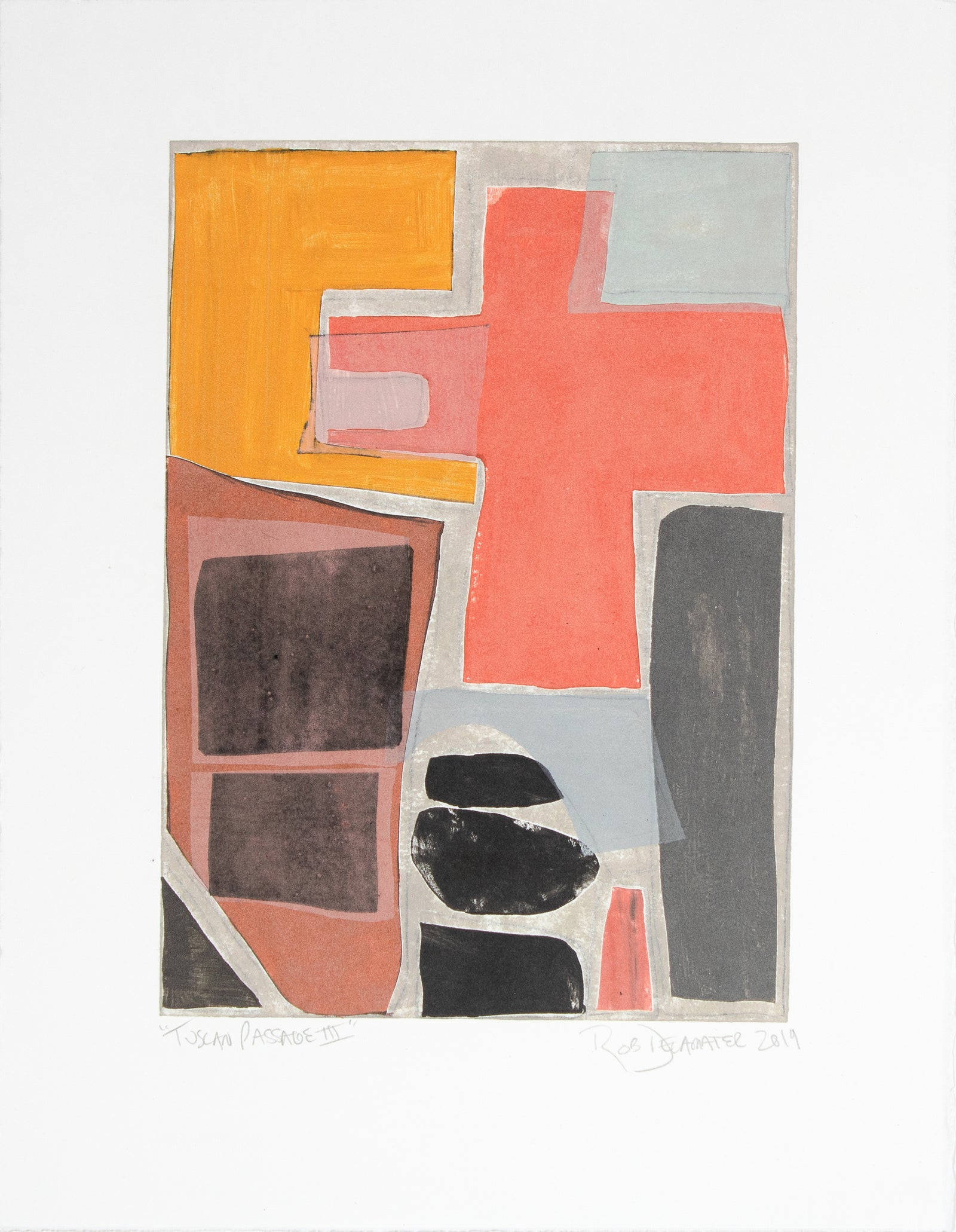 <i>Tuscan Passage III</i> <br>2019 Monotype <br><br>#B6861