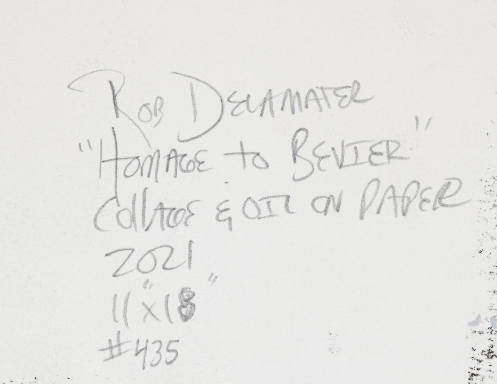 <i>Homage to Bevier</i> <br>2021 Oil & Collage <br><br>#B6870