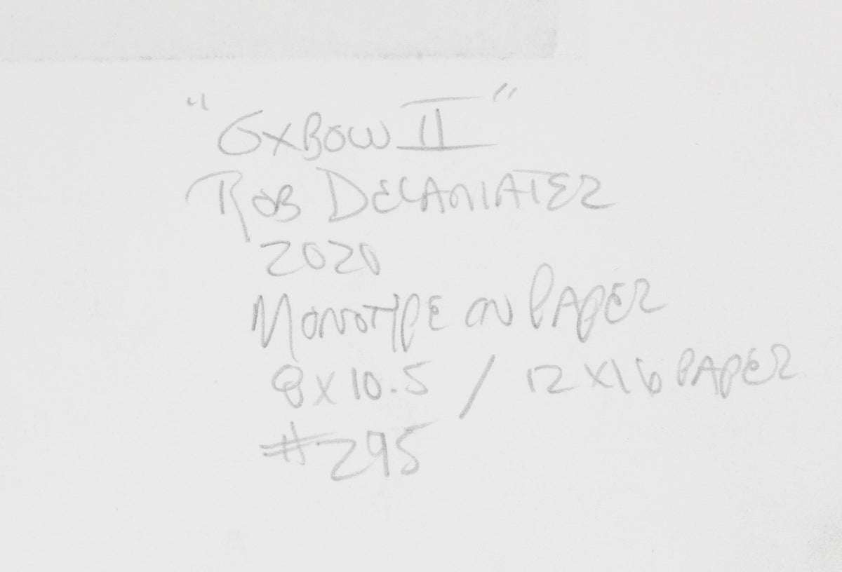 <i>Oxbow II</i> <br>2020 Monotype <br><br>#B6892