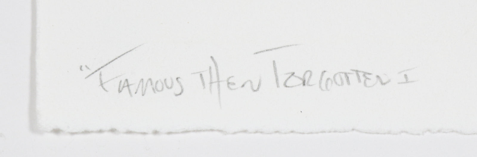 <i>Famous the Forgotten I</i> <br>2018 Mixed Media Collage <br><br>#B6902